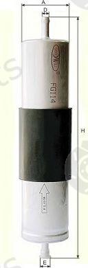  GOODWILL part FG114 Fuel filter