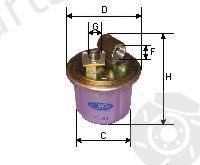  GOODWILL part FG508 Fuel filter