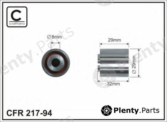  CAFFARO part 217-94 (21794) Deflection/Guide Pulley, timing belt