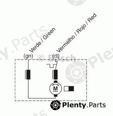  BOSCH part 0390442410 Wiper Motor