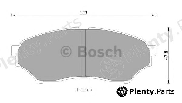  BOSCH part 0986AB2352 Brake Pad Set, disc brake