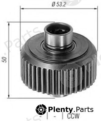 MAGNETI MARELLI part AMB0422 Pinion, starter