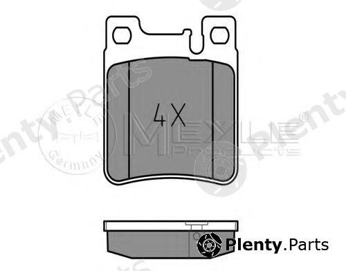  MEYLE part 0252130515 Brake Pad Set, disc brake