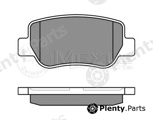  MEYLE part 0252488516/W (0252488516W) Brake Pad Set, disc brake