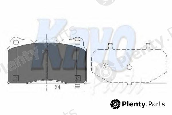  KAVO PARTS part KBP-8021 (KBP8021) Brake Pad Set, disc brake