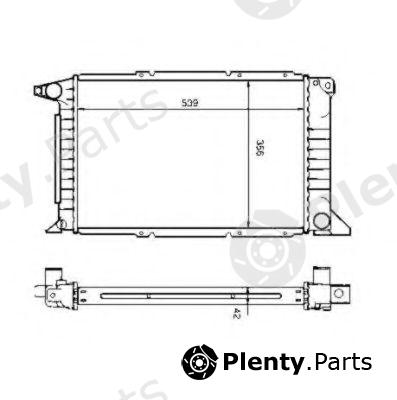  NRF part 507374 Radiator, engine cooling