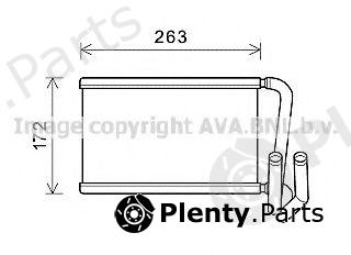  AVA QUALITY COOLING part KA6169 Heat Exchanger, interior heating