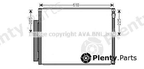  AVA QUALITY COOLING part TO5634 Condenser, air conditioning