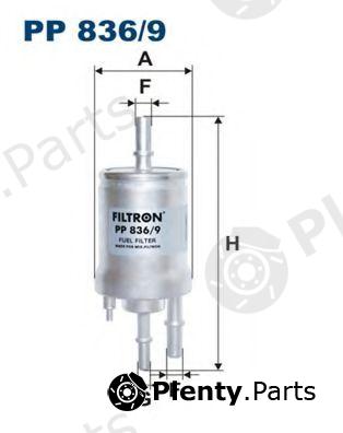  FILTRON part PP836/9 (PP8369) Fuel filter