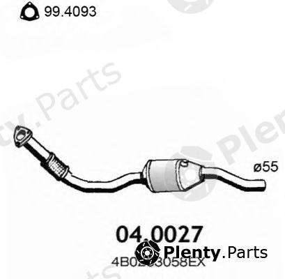  ASSO part 04.0027 (040027) Catalytic Converter