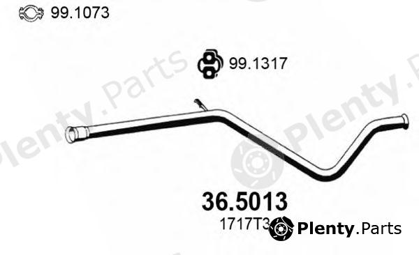  ASSO part 36.5013 (365013) Exhaust Pipe