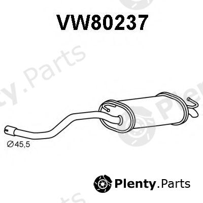  VENEPORTE part VW80237 End Silencer