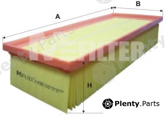  MFILTER part K495 Air Filter