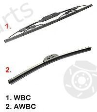  GOODWILL part WBC17 Wiper Blade