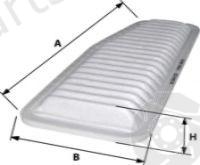  GOODWILL part AG304ECO Air Filter