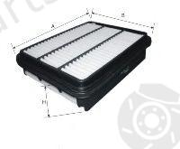  GOODWILL part AG525 Air Filter
