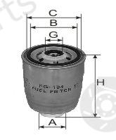  GOODWILL part FG104 Fuel filter