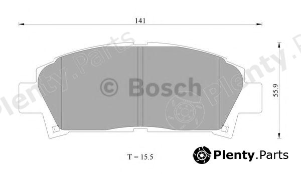  BOSCH part 0986AB2398 Brake Pad Set, disc brake