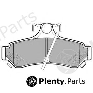 DELPHI part LP2700 Brake Pad Set, disc brake