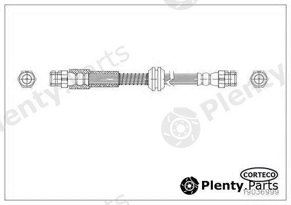  CORTECO part 19036999 Brake Hose