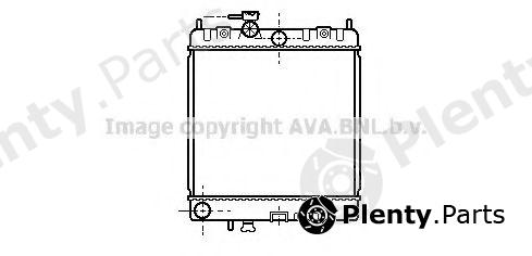  AVA QUALITY COOLING part DN2128 Radiator, engine cooling