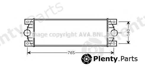  AVA QUALITY COOLING part RTA4329 Intercooler, charger