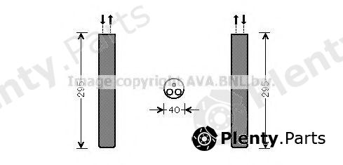  AVA QUALITY COOLING part VWD304 Dryer, air conditioning