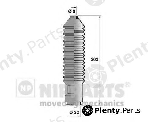  NIPPARTS part J2841004 Bellow Set, steering