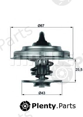  MAHLE ORIGINAL part TX1860D Thermostat, coolant