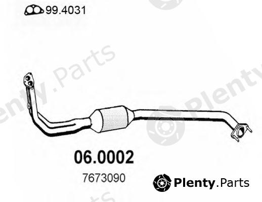  ASSO part 06.0002 (060002) Catalytic Converter