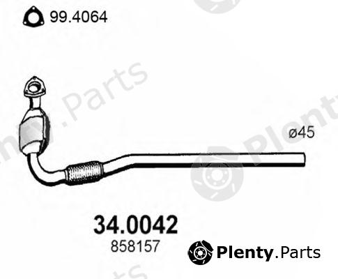  ASSO part 34.0042 (340042) Catalytic Converter