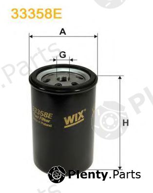  WIX FILTERS part 33358E Fuel filter