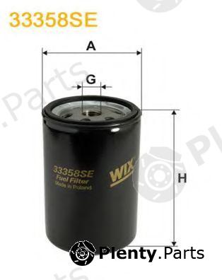  WIX FILTERS part 33358SE Fuel filter