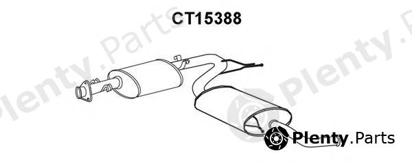  VENEPORTE part CT15388 End Silencer
