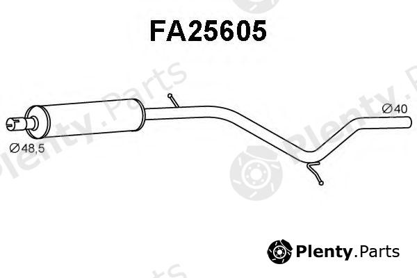  VENEPORTE part FA25605 Front Silencer