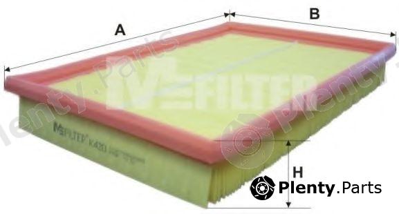 MFILTER part K420 Air Filter