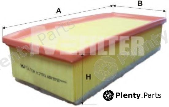  MFILTER part K793 Air Filter