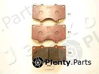  JAPKO part 50205 Brake Pad Set, disc brake