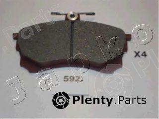  JAPKO part 50592 Brake Pad Set, disc brake