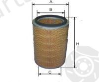  GOODWILL part AG1006 Air Filter