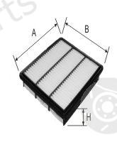  GOODWILL part AG183 Air Filter