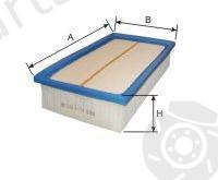  GOODWILL part AG621 Air Filter