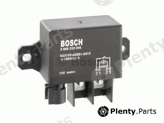  BOSCH part 0986332086 Relay, main current; Relay