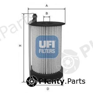  UFI part 26.031.00 (2603100) Fuel filter