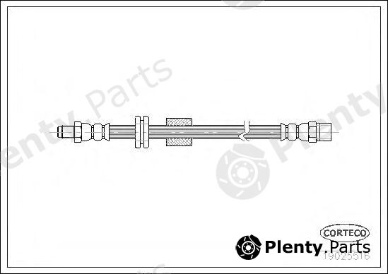  CORTECO part 19025516 Brake Hose