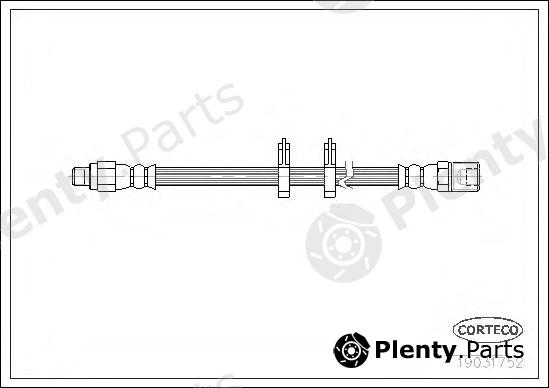 CORTECO part 19031752 Brake Hose