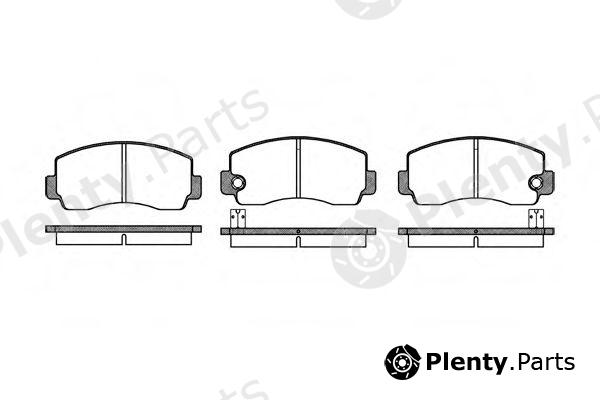  REMSA part 20700 Brake Pad Set, disc brake