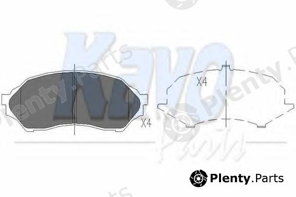  KAVO PARTS part KBP-4505 (KBP4505) Brake Pad Set, disc brake
