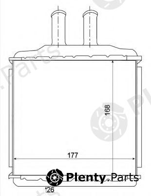 NRF part 54270 Heat Exchanger, interior heating