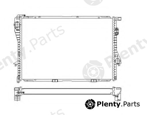  NRF part 55323 Radiator, engine cooling